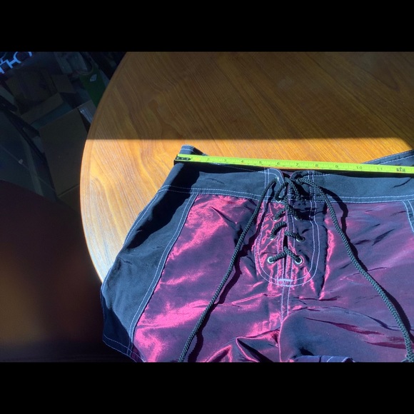 Jealousy Drawstring Closure Faux Silky Feel Shorts - Picture 7 of 16